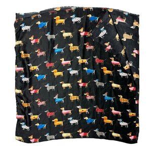 Dachshund‎ Weiner Dog Scarf Long 33x68 Soft Cotton Viscose Lightweight Terrier